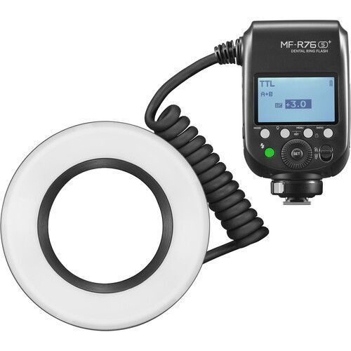Кольцевая макро вспышка Godox MF-R76S+ (Dental) для Sony 18023 фото