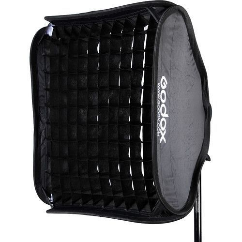 Софтбокс для спалаху Godox SFGV-G4040 "Easy" (40х40см) з кронштейном S та сіткою 16387 фото